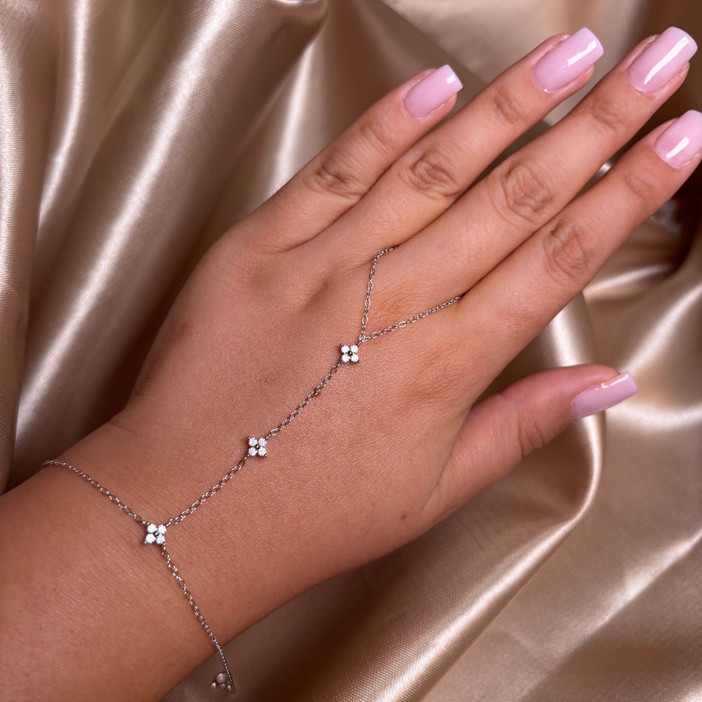 Handkette Blume