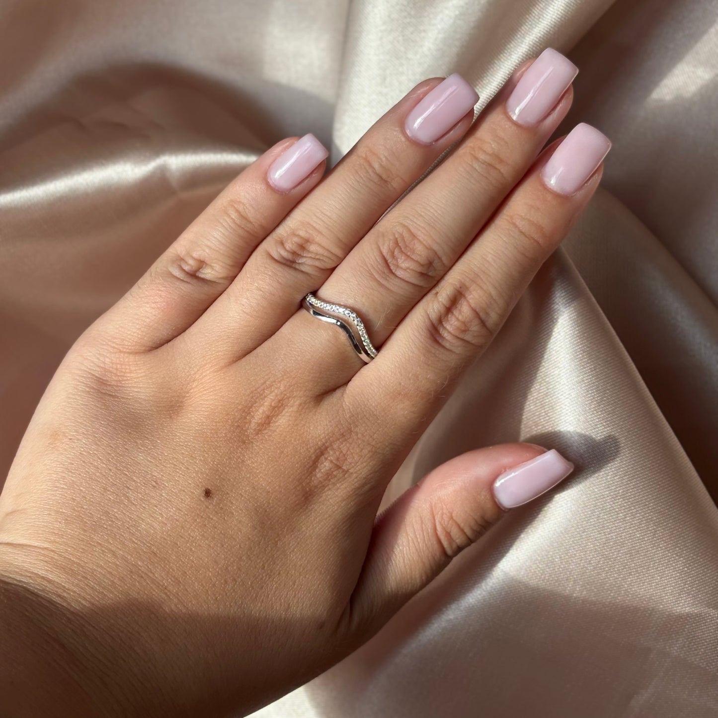 Double Wave Ring