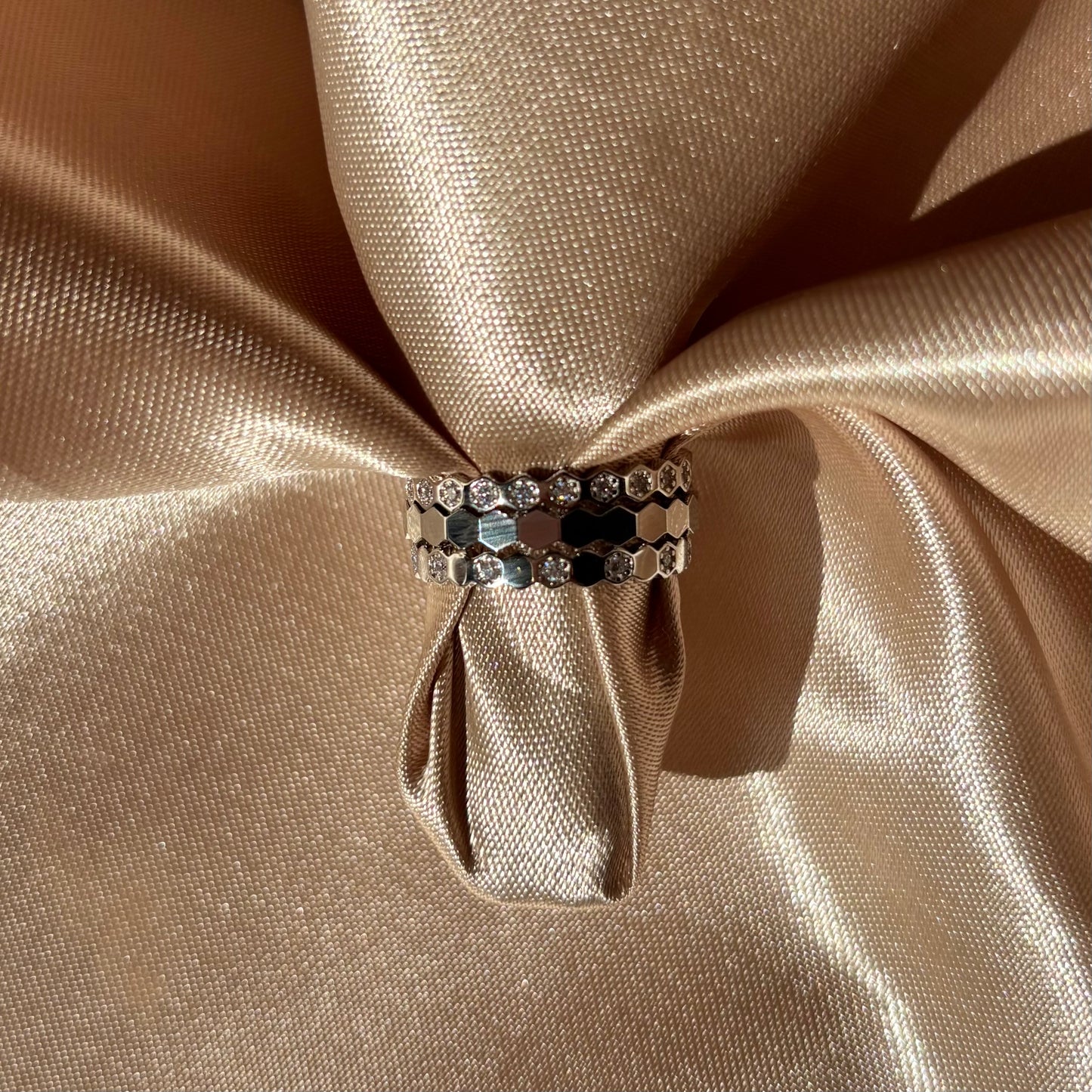 Honey Ringe Silber