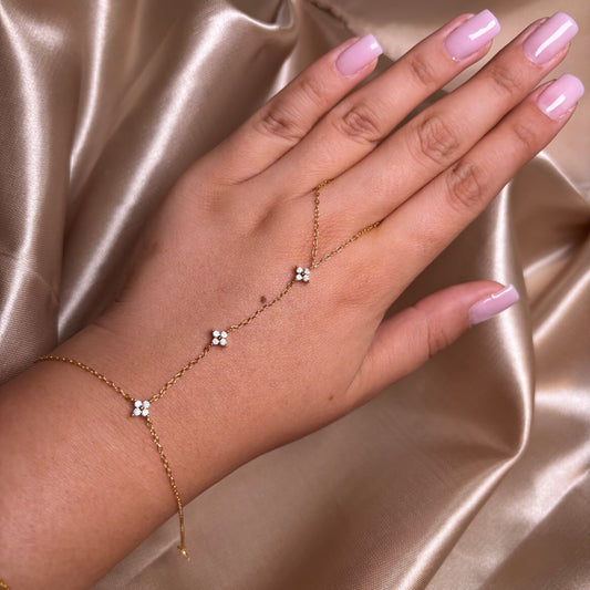 Handkette Blume