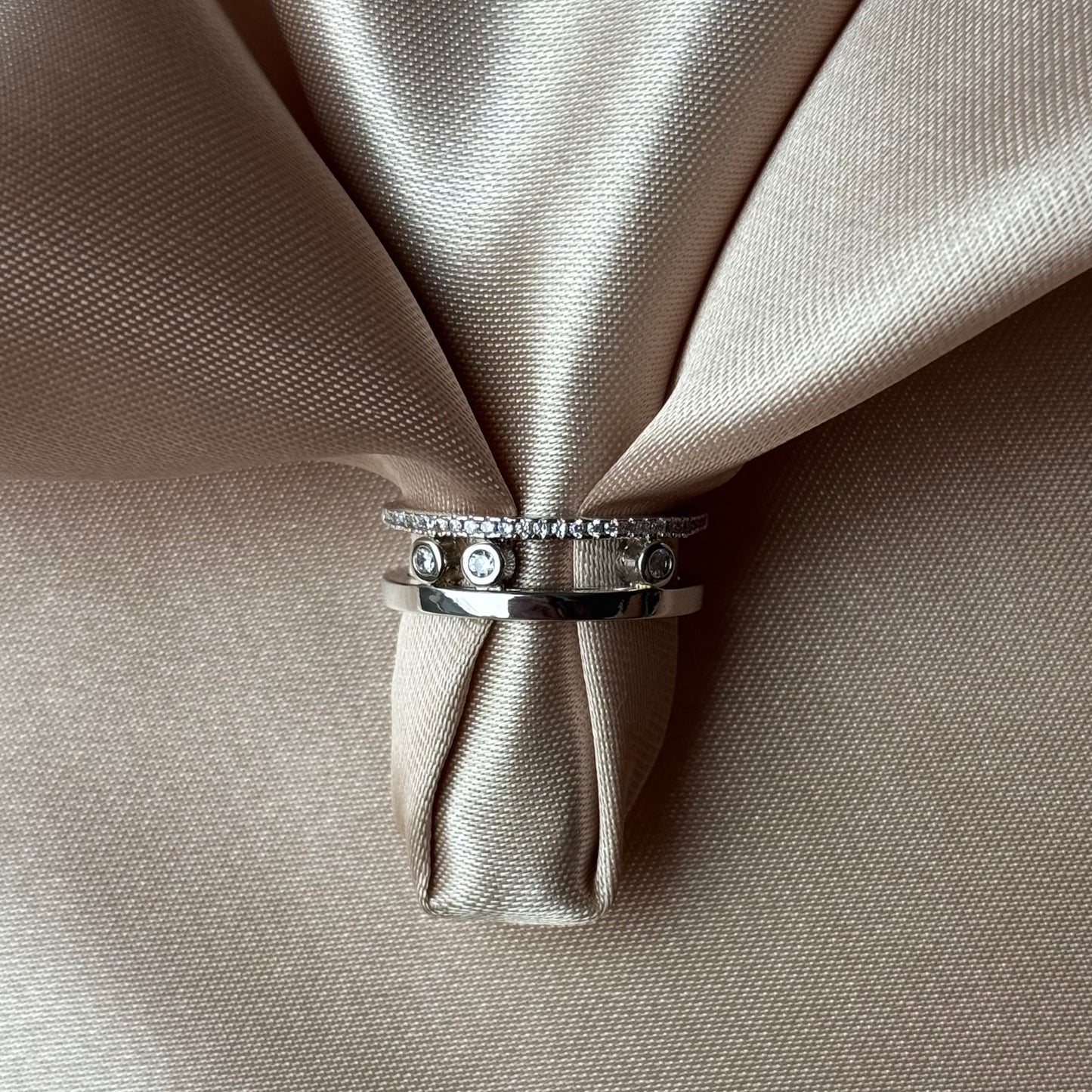 Joli Pavé Slim Ring