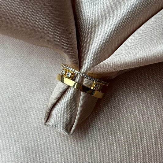 Joli Pavé Slim Ring