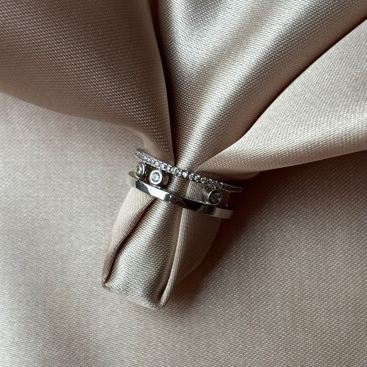 Joli Pavé Slim Ring